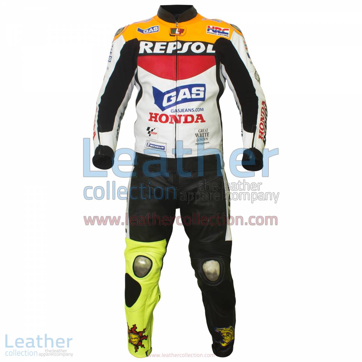 Valentino Rossi Repsol Honda MotoGP 2003 Leathers