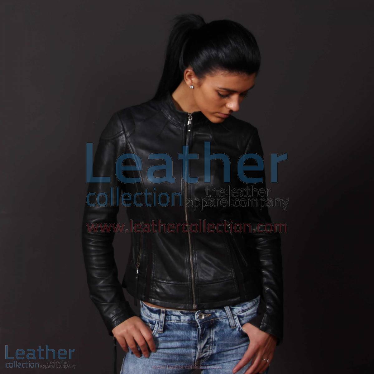 Women Leather Adore Jacket