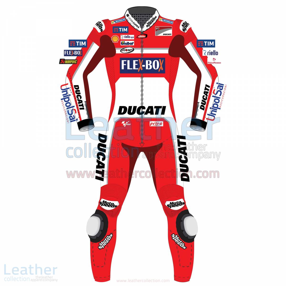 Andrea Dovizioso Ducati MotoGP 2017 Leather Suit