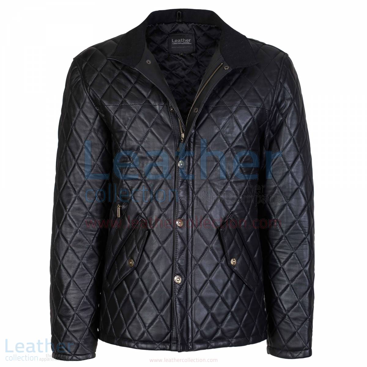Black Diamond Leather Jacket