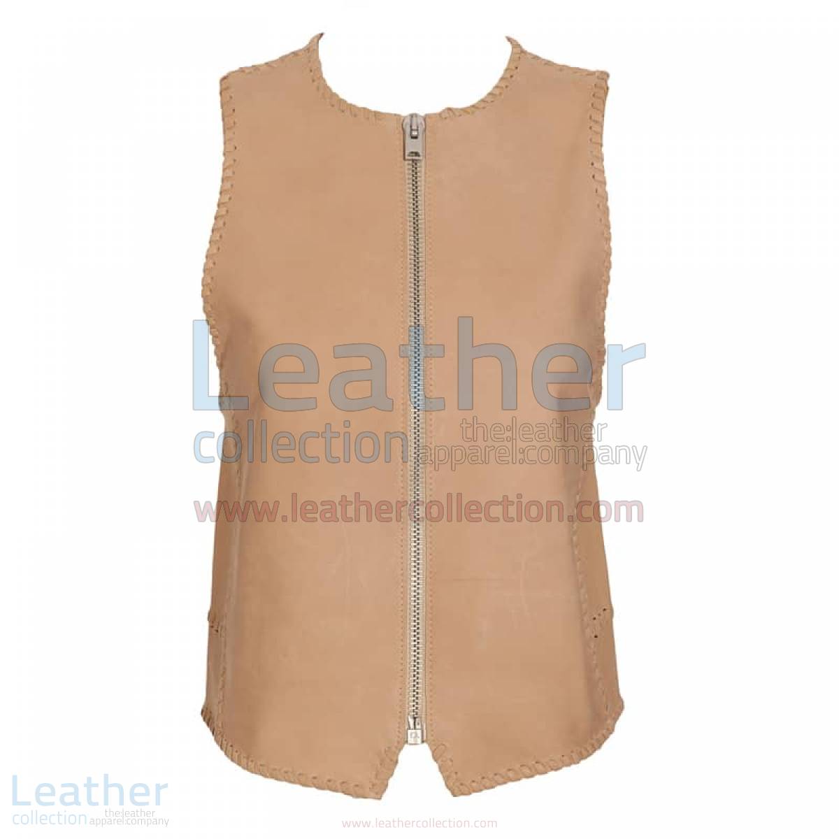 Braided Fashion Leather Vest