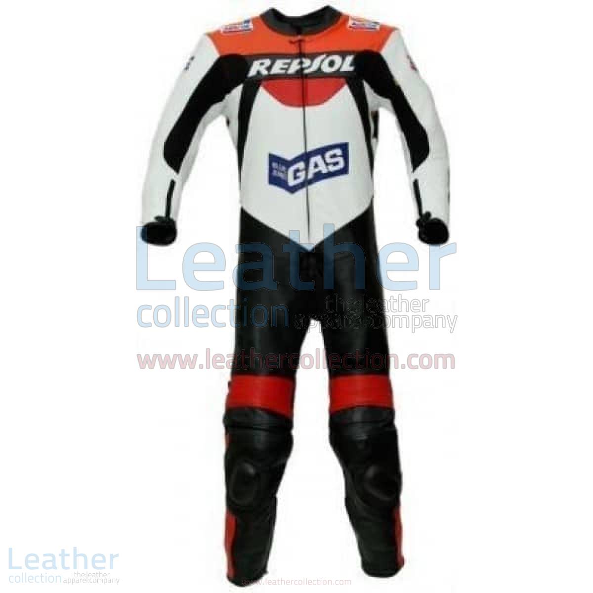 Repsol Gas Racing Leather Suit