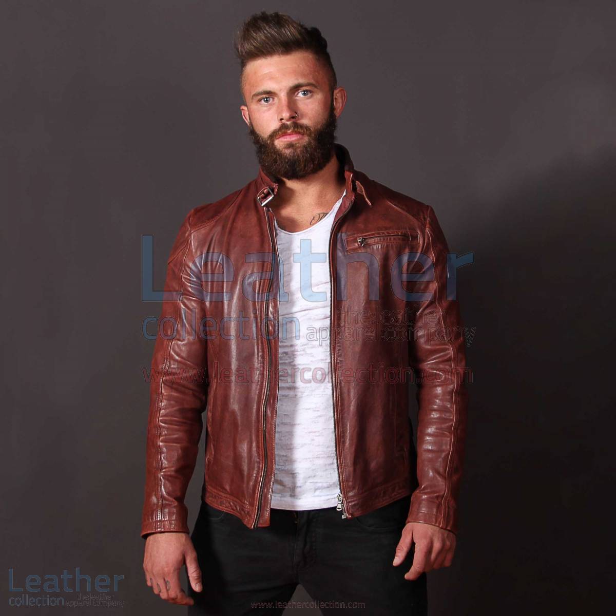 Jazz Leather Jacket For Men