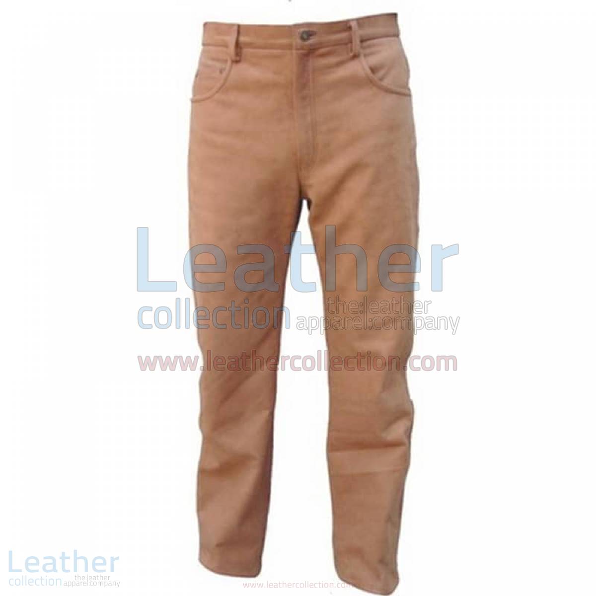 leather male pants