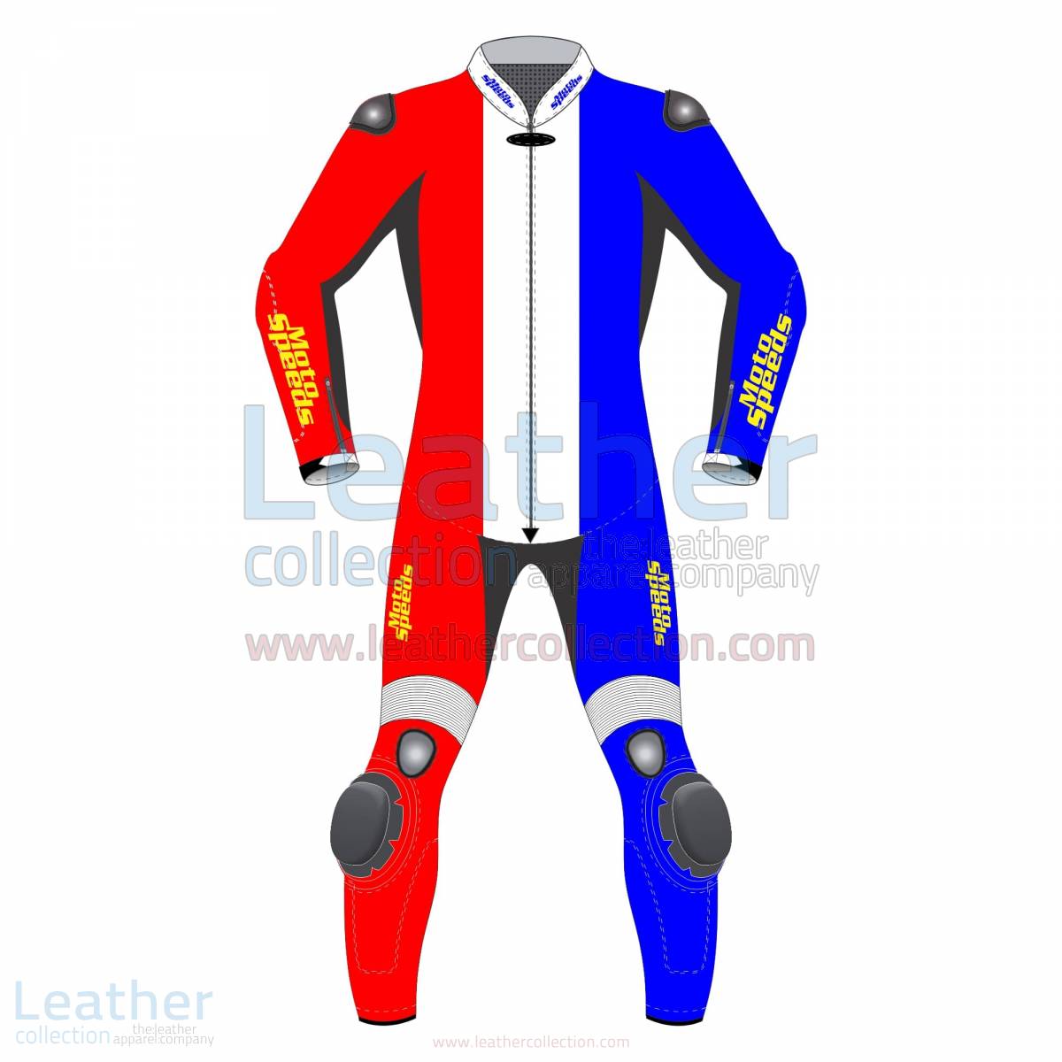 Netherlands Flag Moto Leather Suit