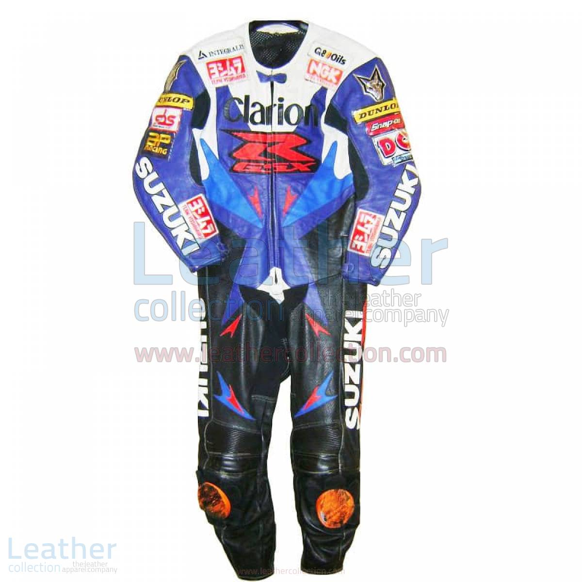 Niall Mackenzie Suzuki 2001 BSB Leather Suit