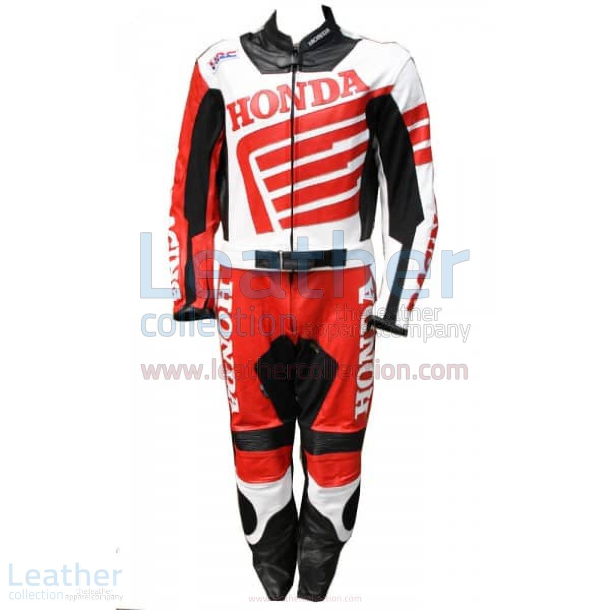 Honda Motorbike Racing Leather Suit