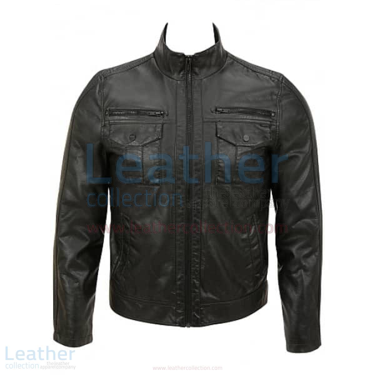 Semi Fashion Moto Leather Jacket