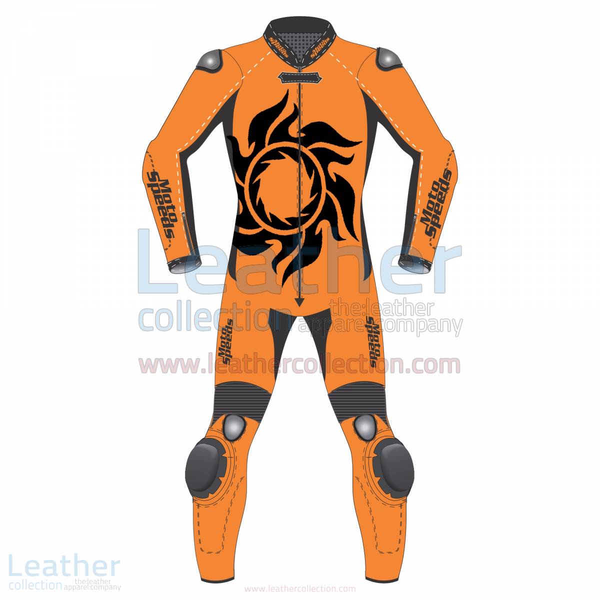 Tattoo Leather Motorcycle Suit