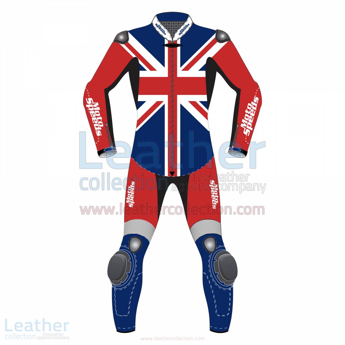United Kingdom Flag Motorcycle Riding Suit