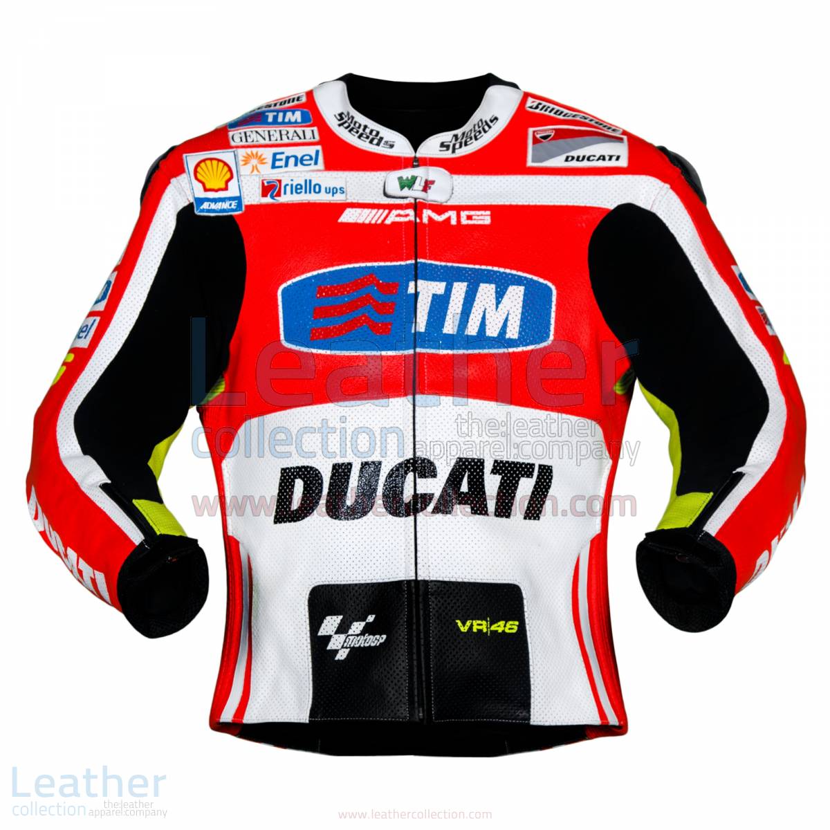 Valentino Rossi Ducati 2011 Leather Jacket