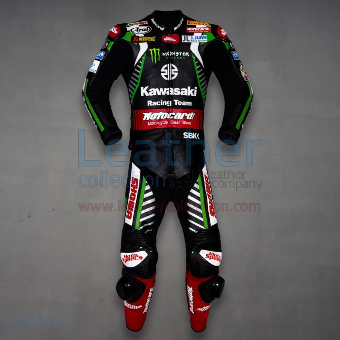 Jonathan Rea Kawasaki WSBK 2019 Racing Suit front view