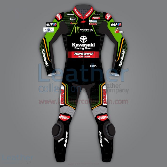 Jonathan Rea Kawasaki WSBK 2020 Racing Suit front view