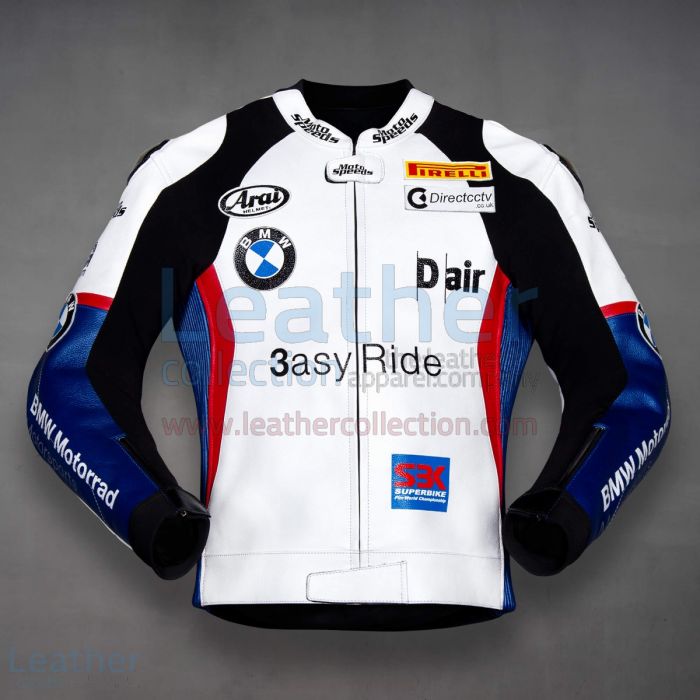 Leon Haslam BMW Motorcycle Jacket front view