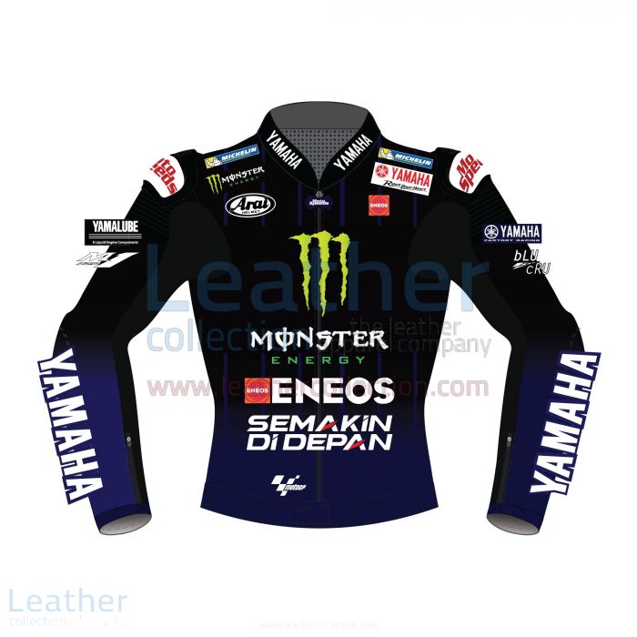 Maverick Vinales Monster Yamaha MotoGP 2019 Jacket front view